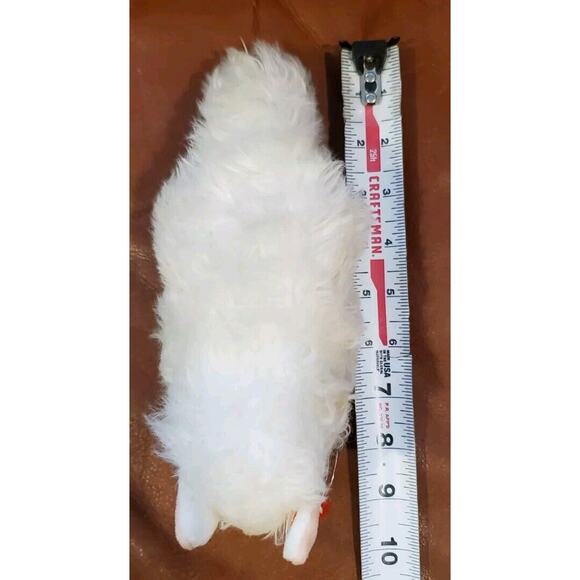 2002 TY Snocap Arctic Fox Dog Stuffed Animal Plush Toy Winter Home Decor - Picture 15 of 16